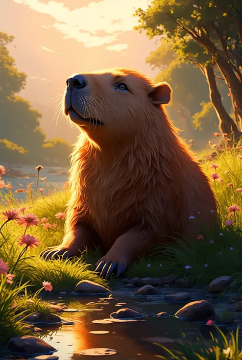 Something like this I want the capybara