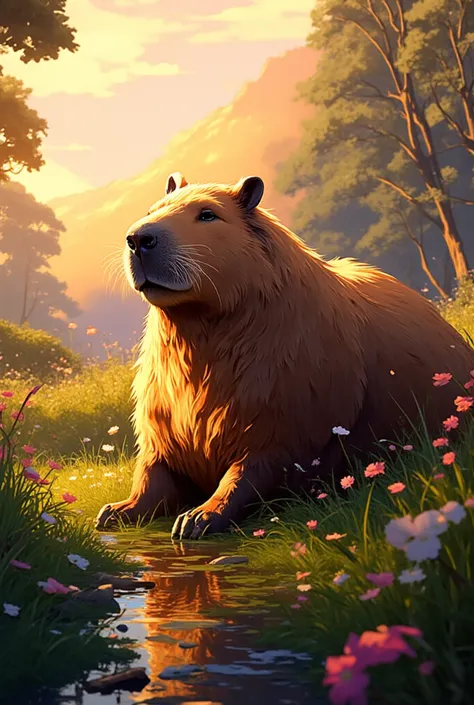 Something like this I want the capybara