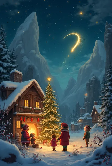 I want to create a Christmas picture with a wish for the coming year
3 or 4 options