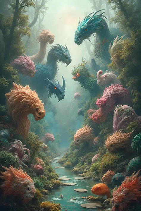 The same living things