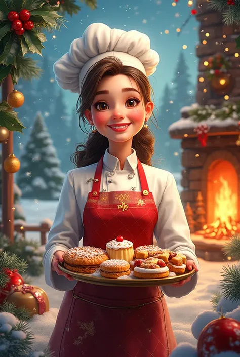 you can create a cover for a Christmas recipe book 
https://cynthia-arguello99.Hotmart.Host/easy-and-delicious-Christmas-recipes...