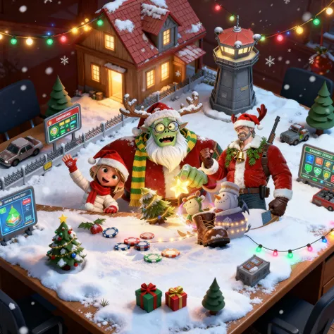 Rationally add the miniature inner city architecture in Figure 2 to the table in Figure 1