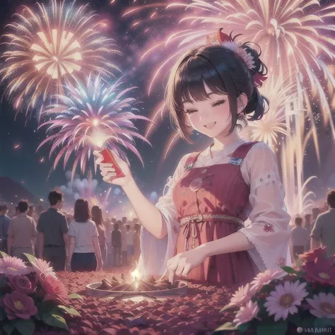 firework_style, festival_fireworks, firework_smile, firework_star, firework_love, Waterfall_effect, jom kita melihat bunga api s...