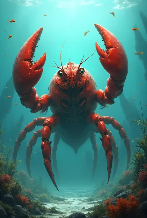 No, it's not a deer, it's a crayfish