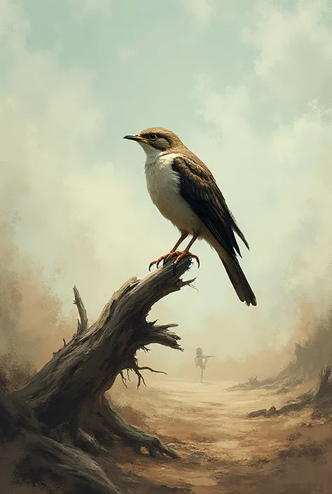 While she was flying around, she noticed another bird sitting alone on a broken branch. His feathers looked tired and dusty. His...