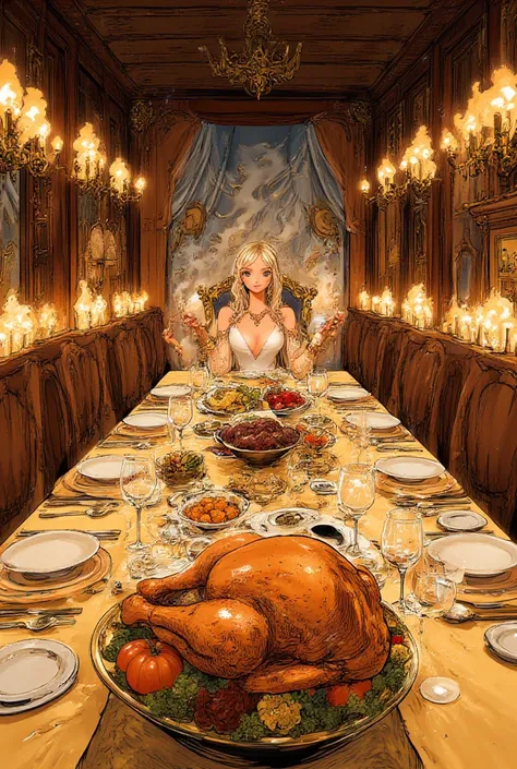 "Perfect Thanksgiving Feast" - Ultra-realistic 4K Illustration Prompt

"A breathtaking 4K illustration of an elegant Thanksgivin...