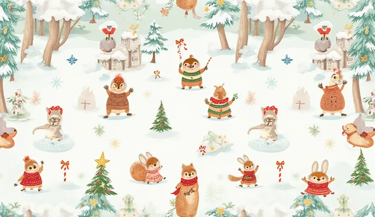 wraapping paper design for christmas