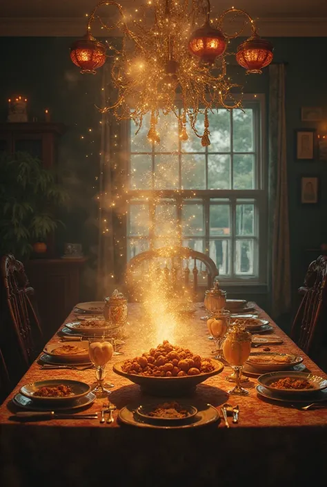 The scent that rises from traditional food placed on the dining table but is widespread throughout But I went into the miracle r...