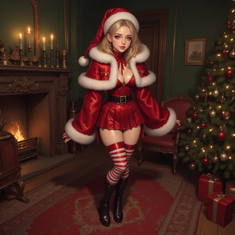 High-quality digital drawing: Young European woman, 20 y.o., pale skin, violet-blue eyes sparkling with joy, long ash-blonde hai...