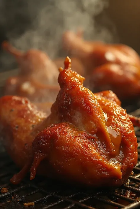 🎬 DUCK SPINNING AD SCRIPT (15—20 sec)

Scene 1 — Close-up of crispy golden duck
(Camera slowly flips through the fat shiny ducks...