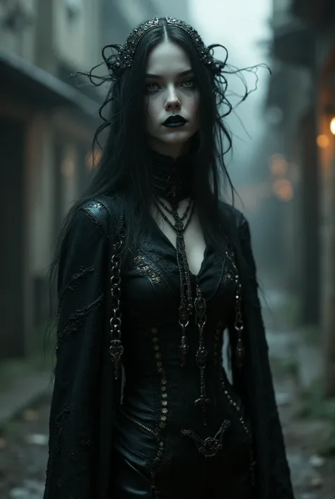 Asla in anime but like the fashionable goths