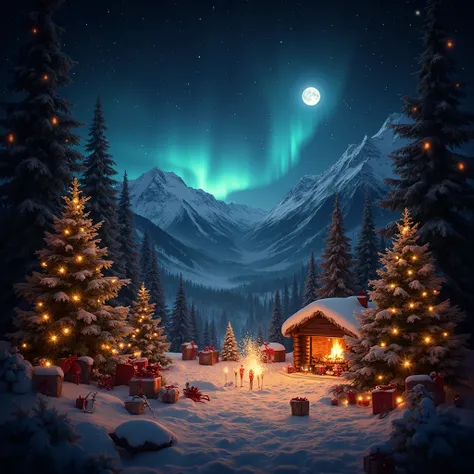 new year greeting card, high quality, 8K, hyperrealistic, detailed, photorealistic, HDR, professional digital art, elegant chris...