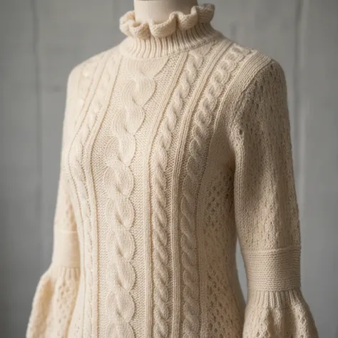 Costumes。Change to a long-sleeved knit