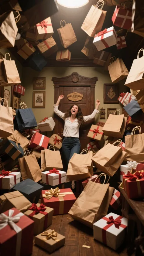 high quality photos、Very Realistic Footage、High Quality Realistic Textures、Western-style room、A room filled up to the ceiling wi...