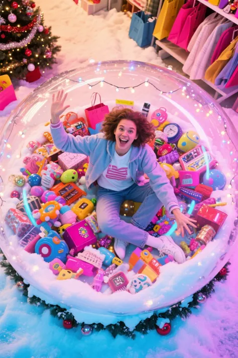 Shopaholic for a snowglobe challenge