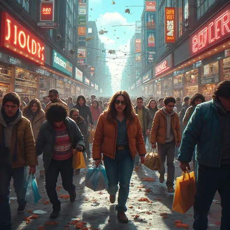 Shopping, shopping frenzy, addiction,