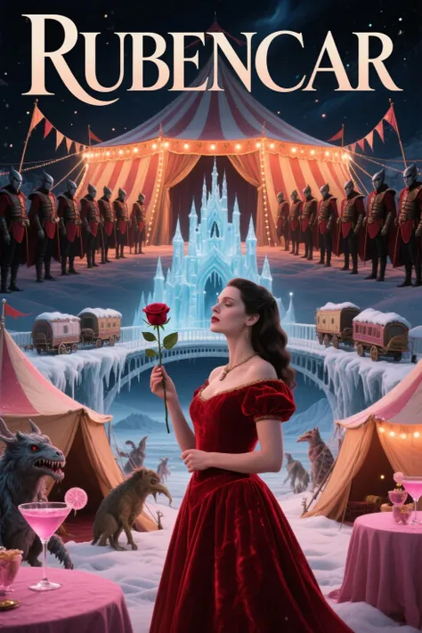 RUBENCAR. title poster name of the film.
The Owner of the Great Night Carnival. She's not just a captain; she is the entreprene...