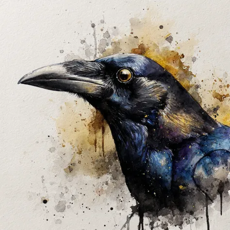 Aquarell. Detailed masterpiece, wahres Kunstwerk, bokeh. The unusual suspects