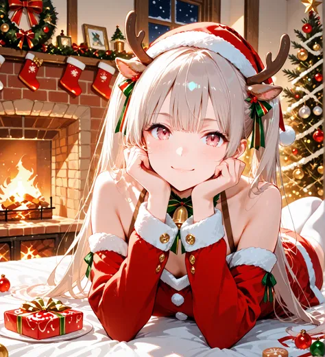 Poor girl sells sweets on Christmas Eve