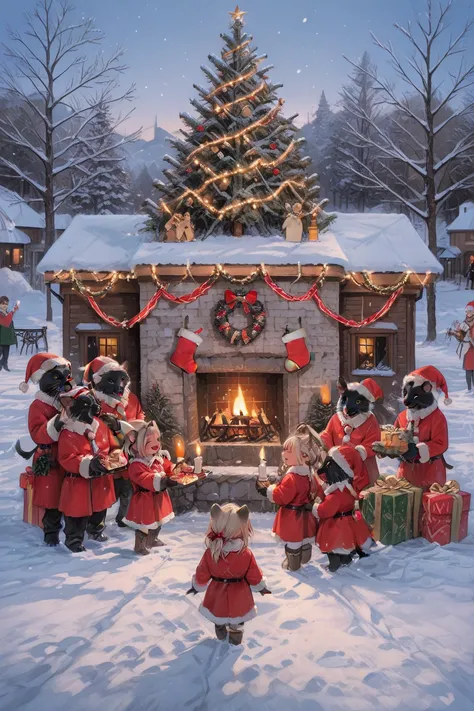 vxc,vxc,Animals Enjoying Christmas,Animals Enjoying Christmas,Animals Celebrating Christmas,Animals Celebrating Christmas,クリスマスp...