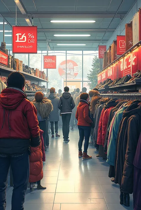 Economy DISCOUNT-20% store for winter jackets and shoes ONLY ON DECEMBER 16