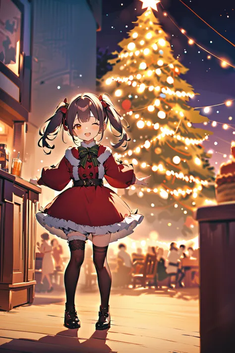 ((masterpiece))、((Above Top Quality)、(very detailed)、8k、Delicate live-action style depiction.little girl,,(Very Short Hair、Brown...