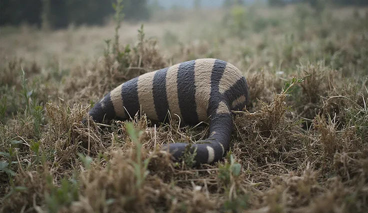 Simple hand-drawn village background, flat colors, dirt road, small houses, minimal details, calm rural atmosphere, 2D animation...