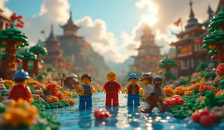 lego characters, lego minifigures, lego world, lego scenery, lego environment, lego bricks, lego landscape, lego structures, leg...