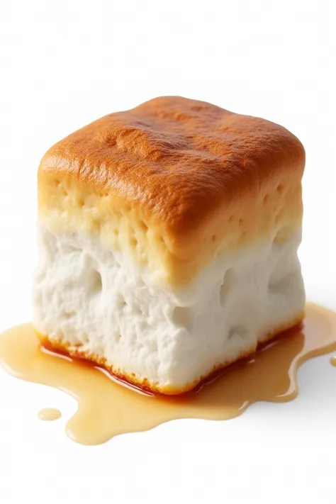 Picture of a roasted marshmallow with png background