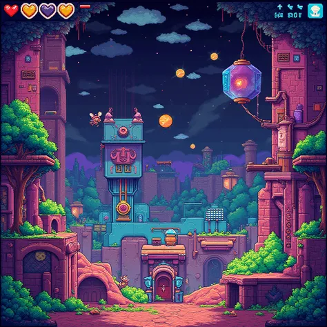 online game pixel art