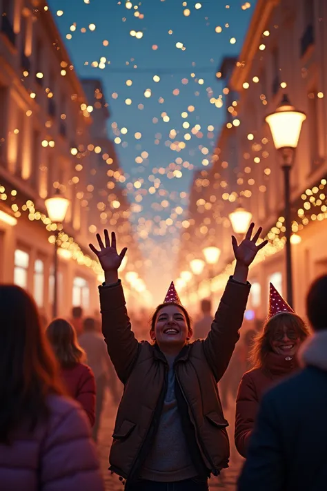 Make the image look more New Year, but don't ruin the image itself.