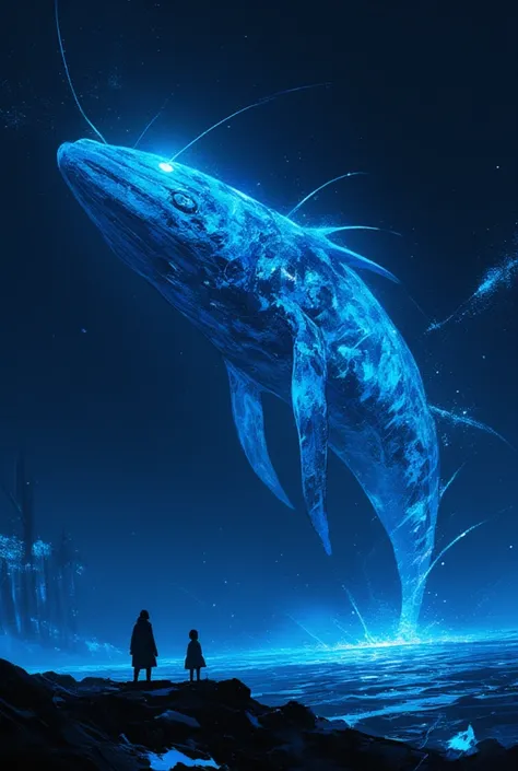 deep sea and space They are staring at a light emitter corresponding to、It is a composition of giant creatures that even doubt w...