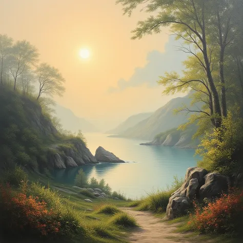 Inspiring Ambient oil painting