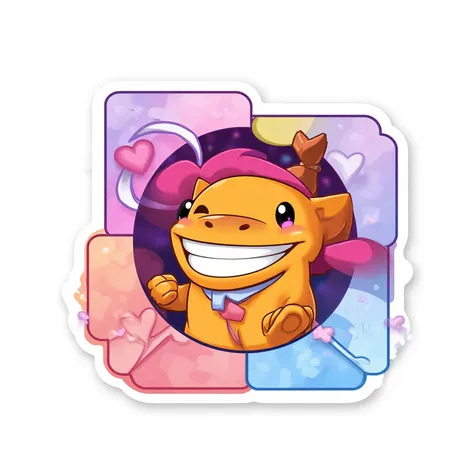 generate a modern sticker