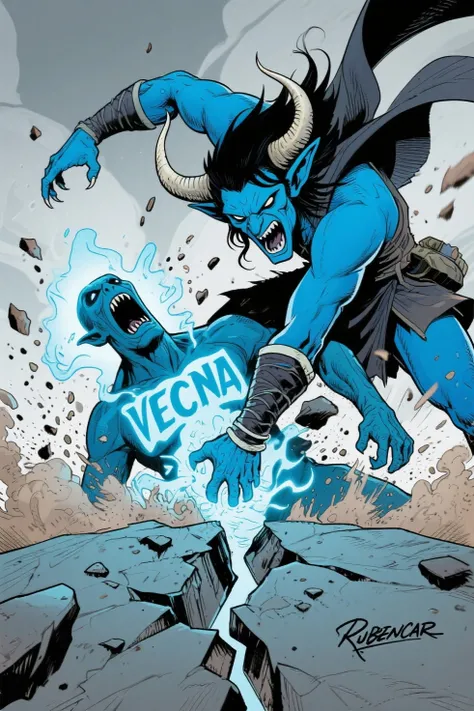 The most humiliating and physical defeat. } The character seed of Vecna (the cerebral villain) he crashes against pure force wit...