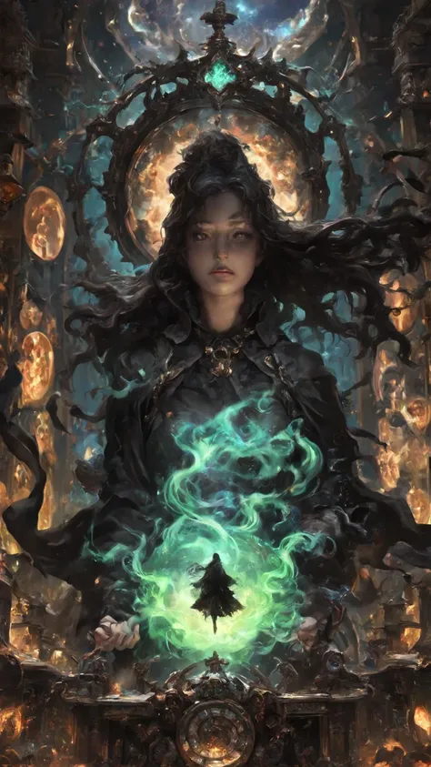 (masterpiece, best quality:1.2), 
Ain, 
A surreal and vibrant cinematic photo of a highly detailed, realistic illustration of a ...