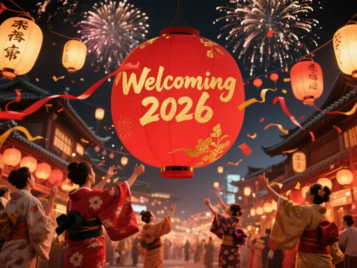 Welcoming 2026、 Japanese New Year