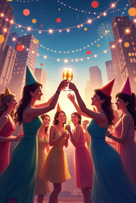 CREATE AN IMAGE A NEW YEAR'S IMAGE