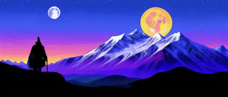 shadow , hood, mountain, moon, night (detailed_background:1.3) <lora:EicoV1-000005:0.65>