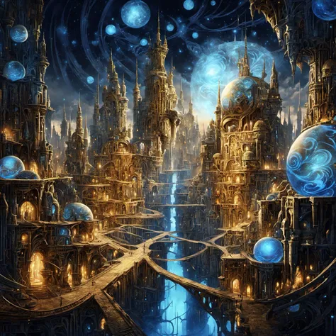 <lora:AetherPunkAI:1> AetherPunkAI city  , (Highly detailed, amazing fantasy setting), (Shiny Impressive lighting), (Colorful, U...