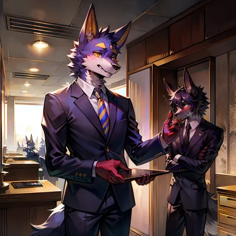 Business suit、Anubis Wolf