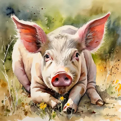 Take a picture and add some pigs