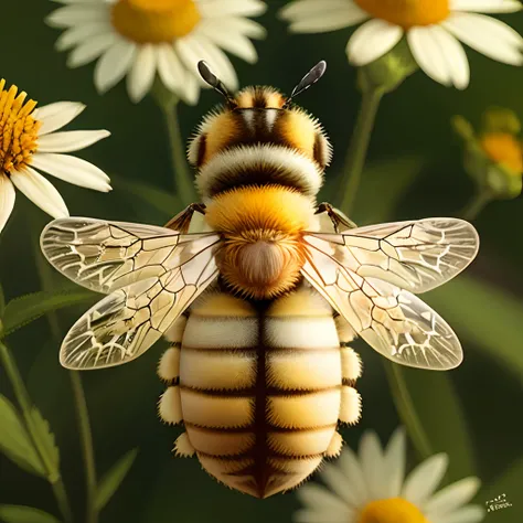 Bee, naked , showing