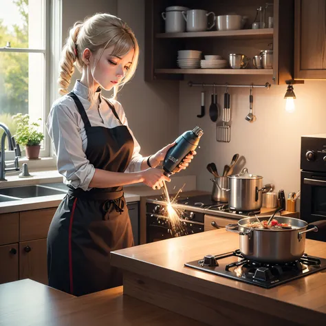 electric drill for cooking