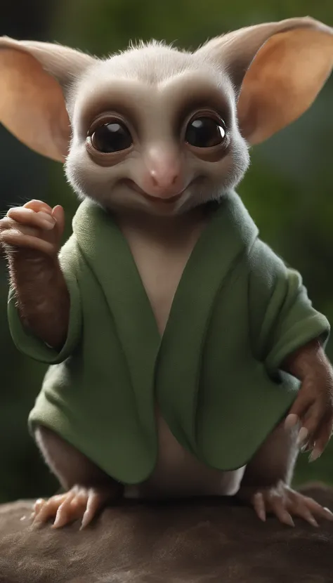 (CBZBB:1.25), ((gremlin),Zhkute, Small, baby, Beautiful, Fantasy art, deviant art, trending artstation, Digital Art, Detailed, R...