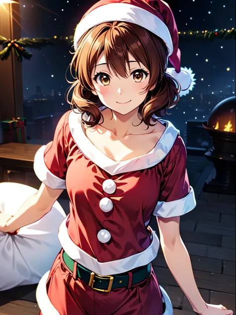 Best Quality,  super high definition, Maximum resolution,( anime illustration style:1.2),One Girl、Standing、smile、Kumiko Omae ,  ...