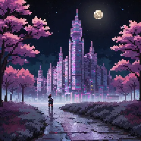 ((紫粉 City : 1.5)), (masterpiece), ( is the best quality: 1.0), ( Ultra High Resolution : 1.0), Detailed illustrations, Detailed ...
