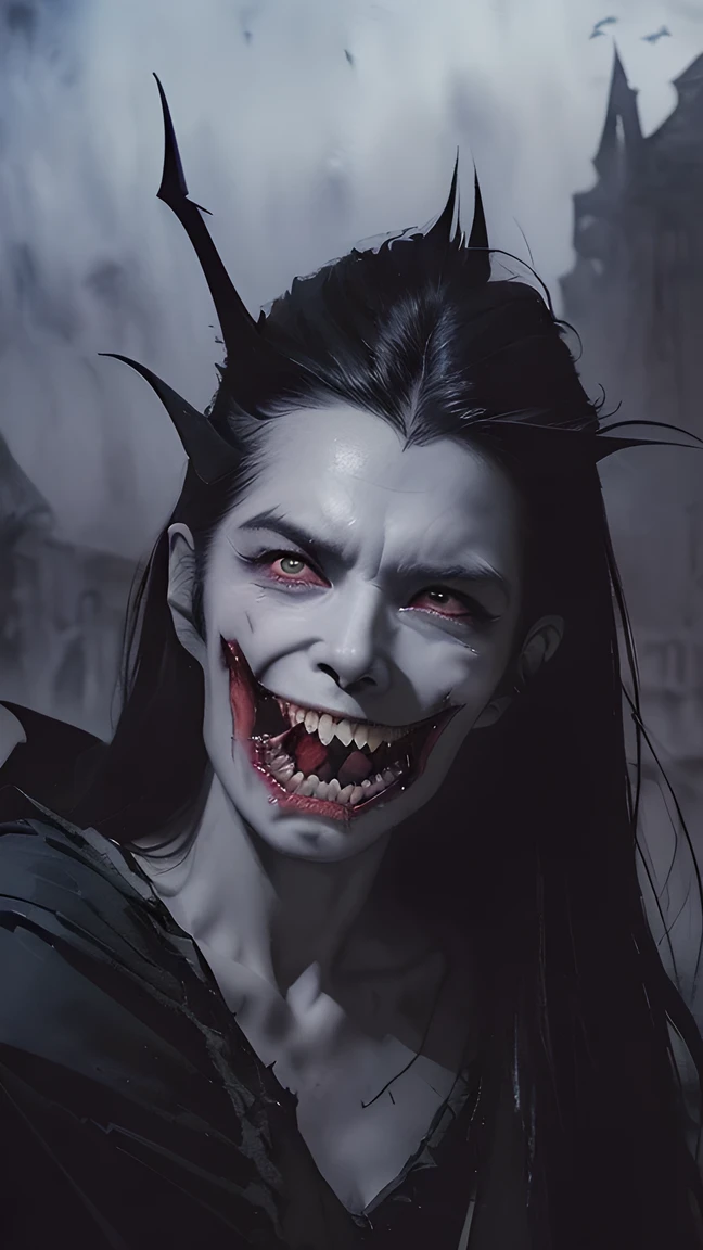 ( top quality , high resolution:1.2),( dark ,threaten:1.1),( Sadness :1.1), ( Devils Themes :1.5),( dark  horror theme:1.5),(Thr...