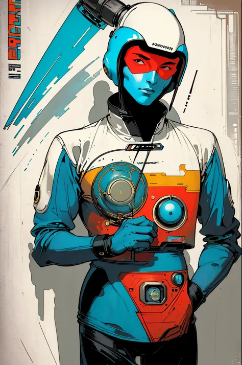 (((masterpiece, best quality))),(((retro vintage sci-fi movie poster))),((((surrealism)))),(((futuristic))),((((((background : A...